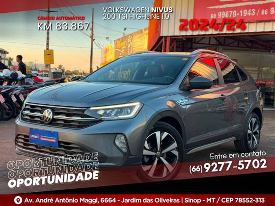 VOLKSWAGEN NIVUS 1.0 200 TSI TOTAL FLEX HIGHLINE AUTOMÁTICO VOLKSWAGEN NIVUS 1.0 200 TSI TOTAL FLEX HIGHLINE AUTOMÁTICO